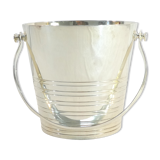 Bucket silver metal ice bucket