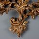 Antique wall sconces in lacquered and gilded wood, Italy, 20th century