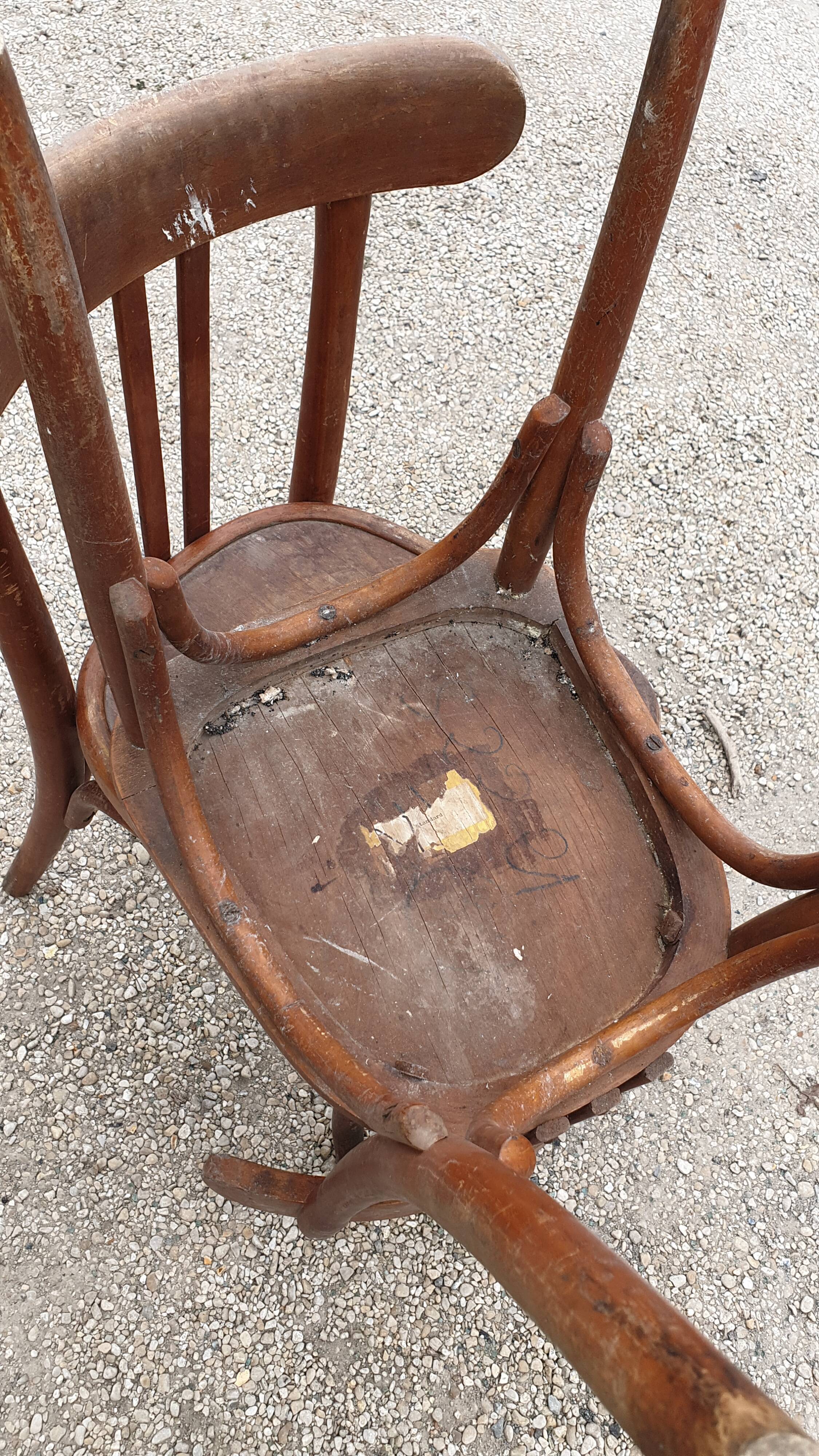 baumann bistrot chairs 1925/40