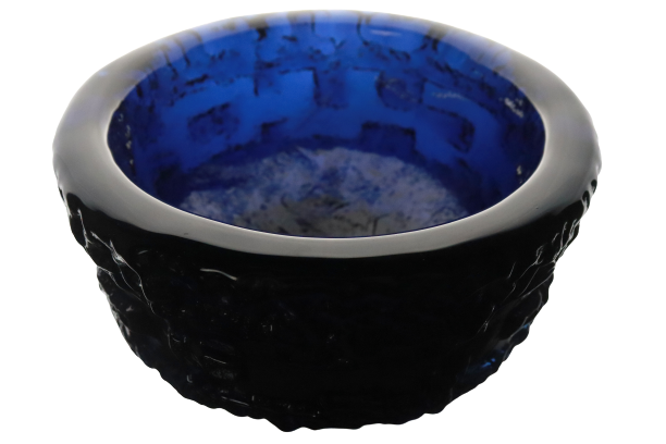 Vase vintage Ruda Glasbruk par Göte Augustsson