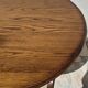 Petite table vigneronne ronde rabatable