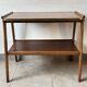 Sideboard / Vintage Scandinavian bar cart in teak (1960s)