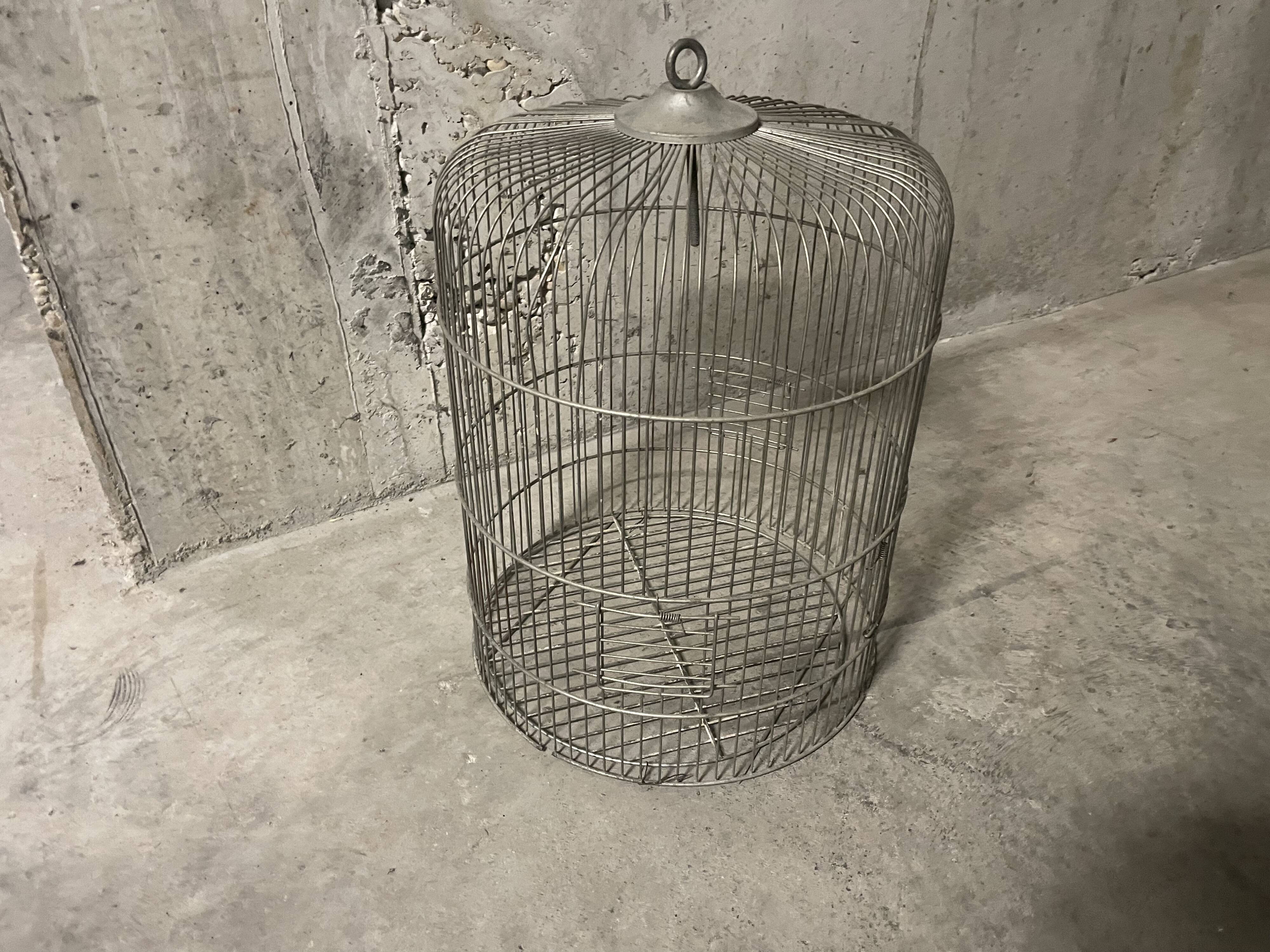 50s bird cage