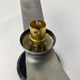 Pair of vintage opaline wall lamps