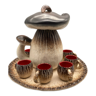 Service à liqueur champignon bruno dose