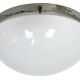 Vintage Wall or Ceiling Light with Milk Glass from Napako, 1960s