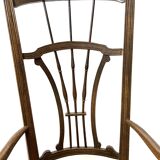 Chaise de nourrice provençale 19eme assise large