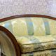 Vintage Walnut Sofa, 1950s
