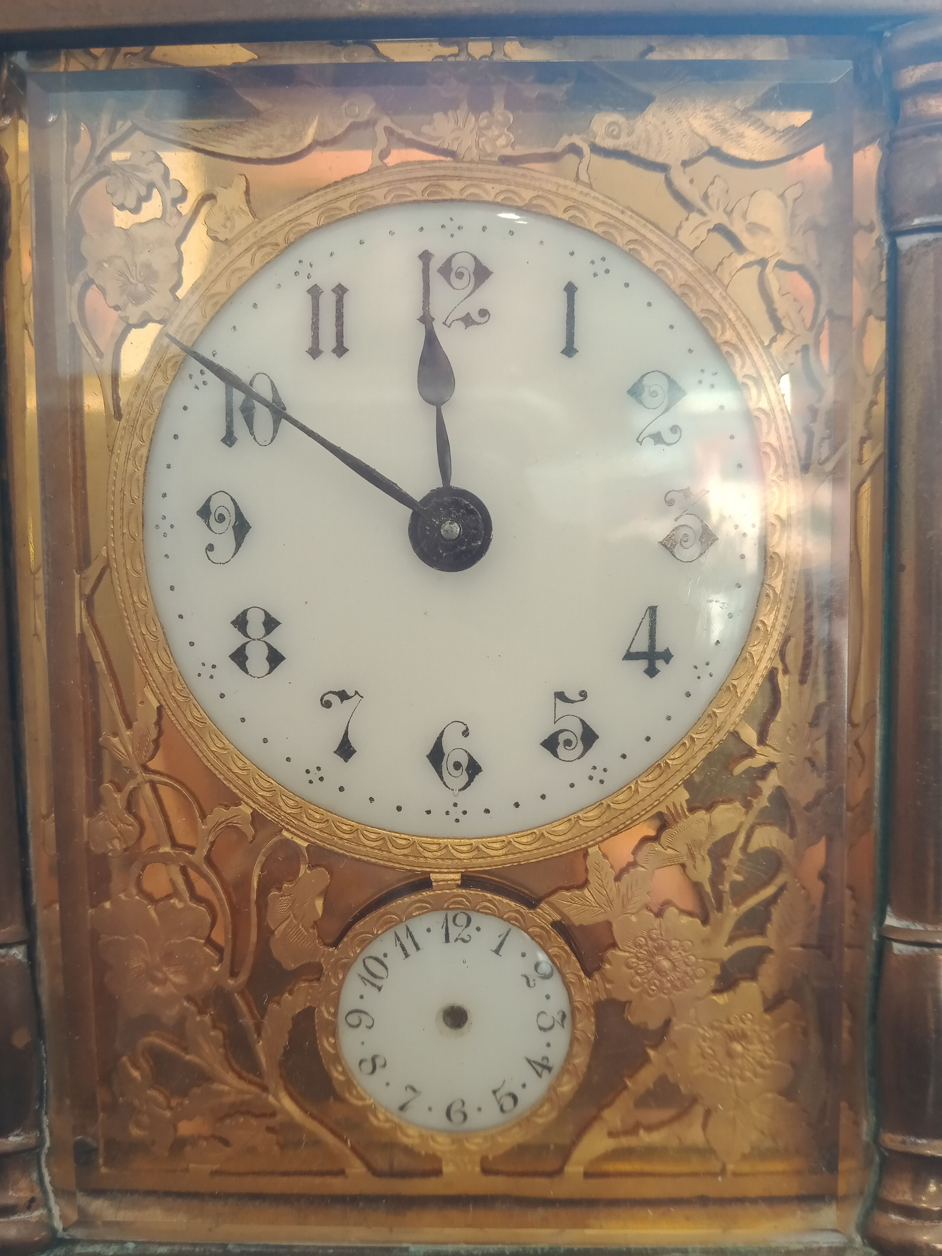 Officer's hanging in gilded and chiseled bronze 19th century