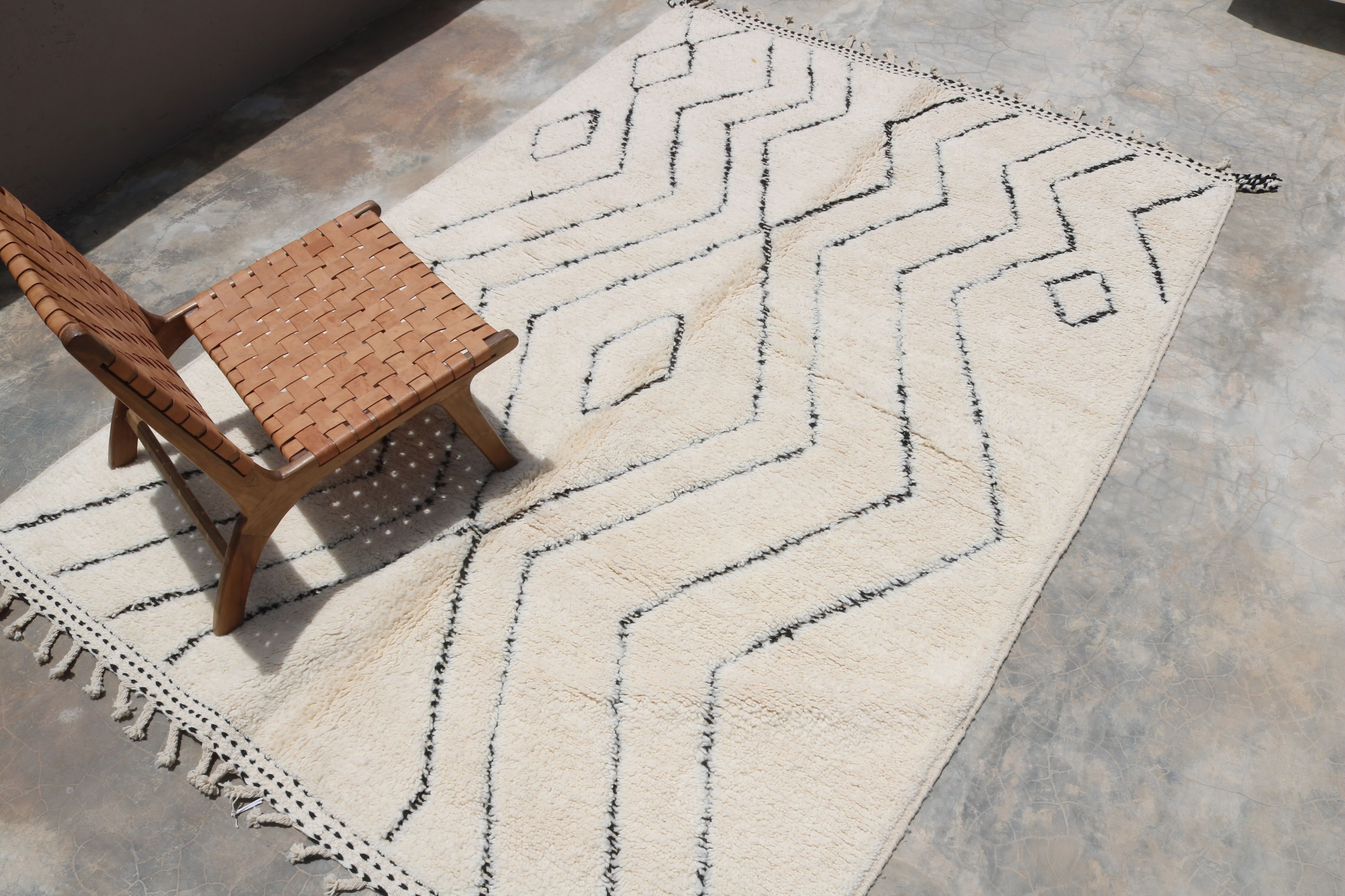 Grand tapis Beni Ouarain, 300 x 200 cm - G1029