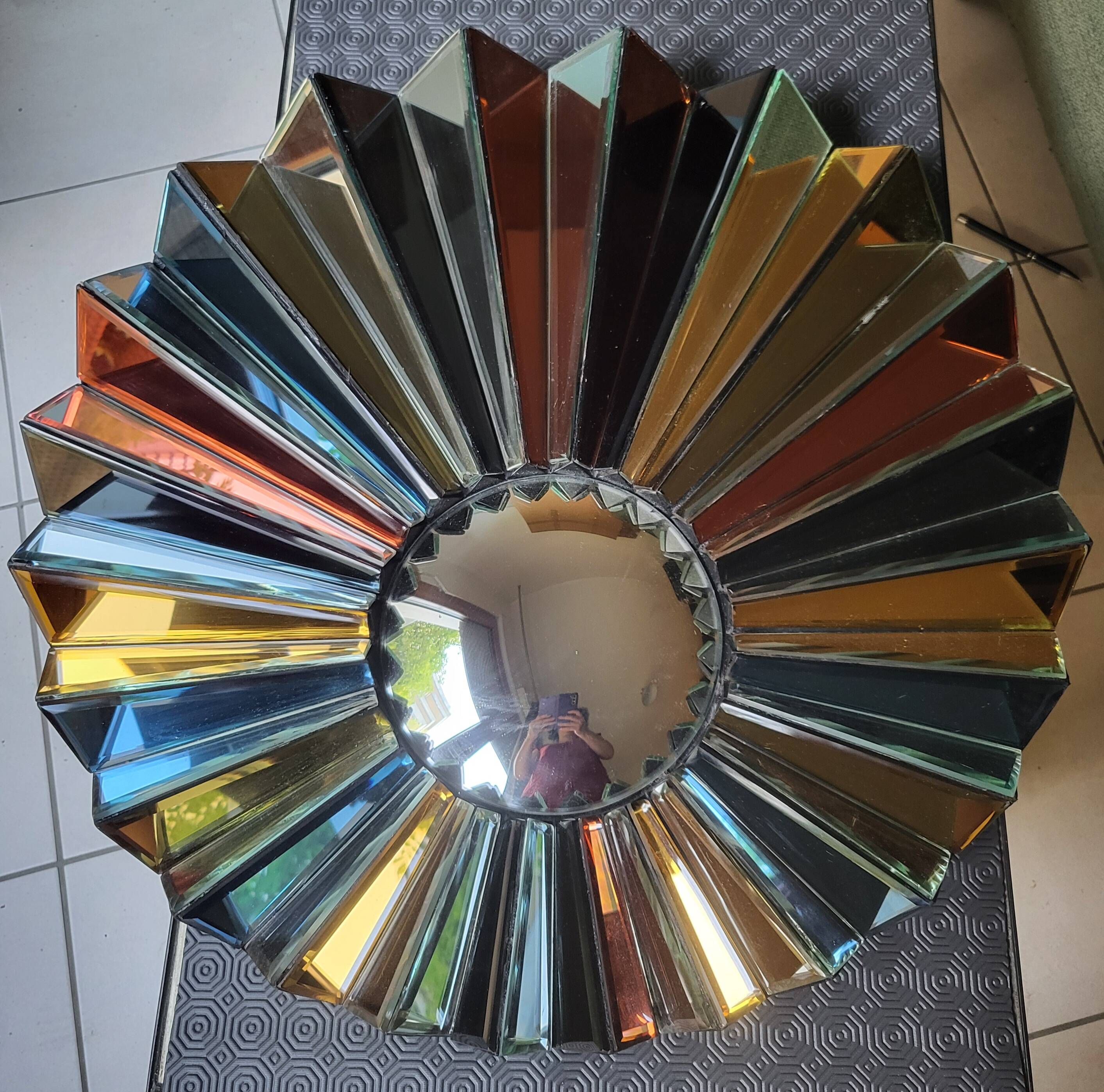 Olivier de Schrijver Mirror Tribute to Line Colors of the World Limited Edition