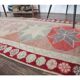Vintage Pink Blush Natural Turkish Hand-Knotted Runner 79x342