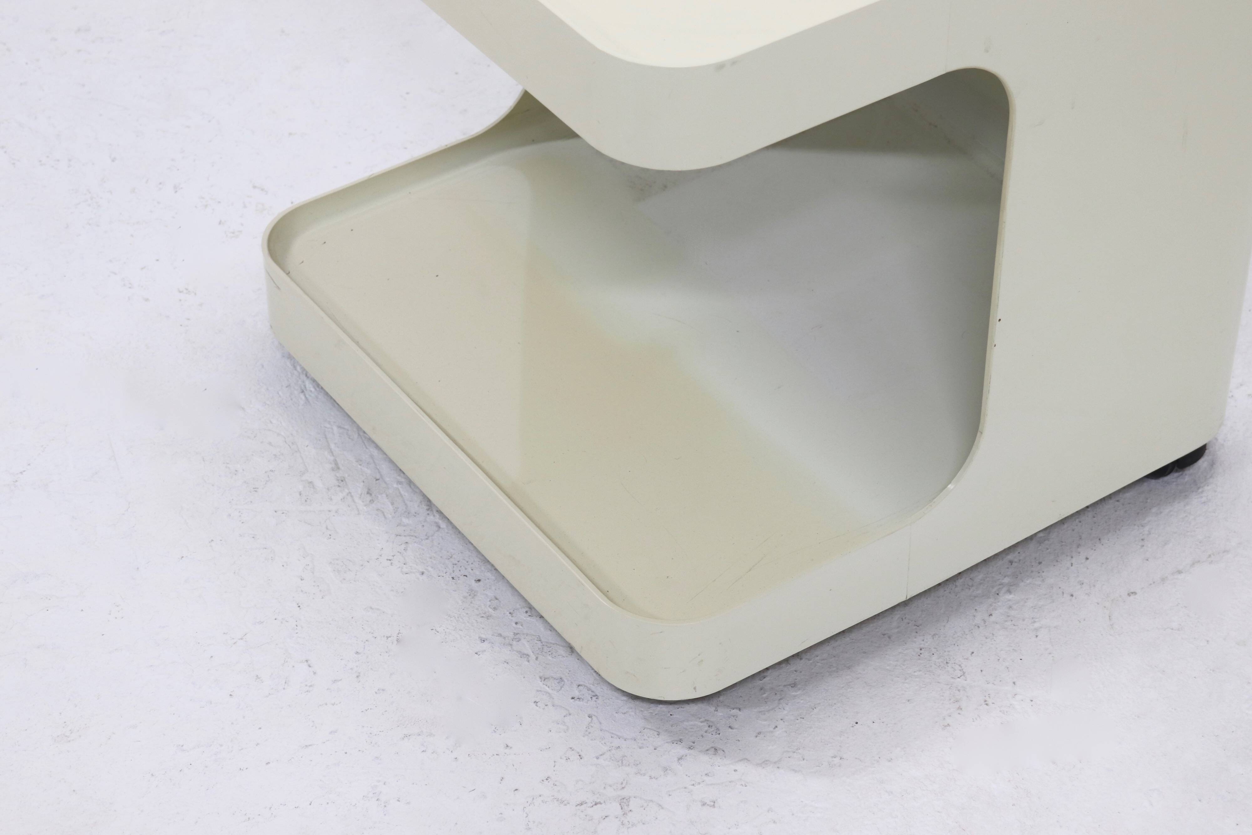 Space Age Game Side Table by Marcello Siard for Longato Italia 1960s