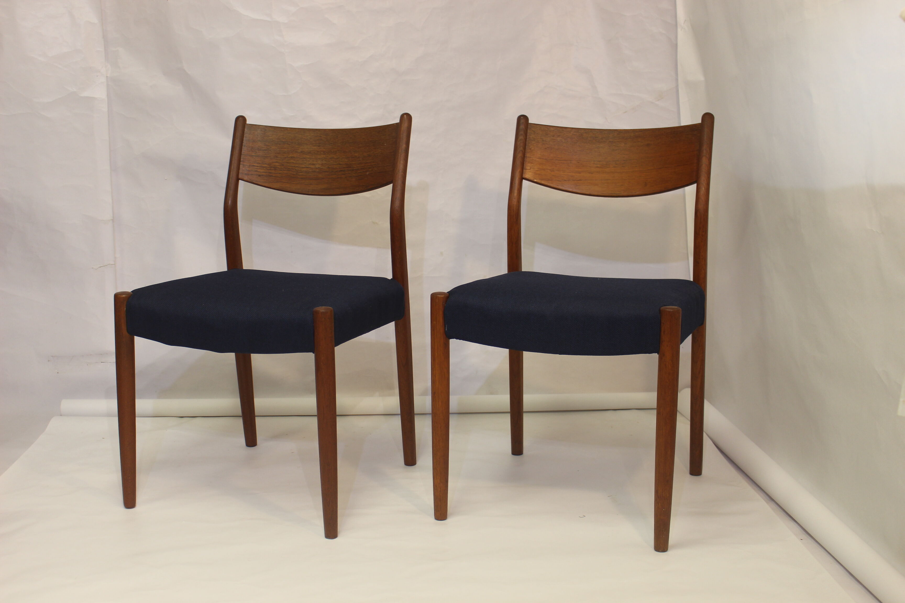 Set de 4 chaises en teck Cees Braakman pour Pastoe 1960.