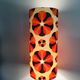 Lampshade Carrousel H60 D26 - vintage fabric 70's