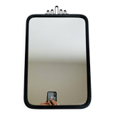 Wrought iron mirror from the 50s
