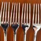 Christofle Atlantide, cutlery for entremet, dessert, cheese. Art Deco