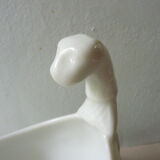 White porcelain saucière, Empire style