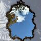 Gilded bronze rocaille mirror
