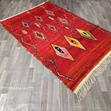 Berber Moroccan rug decorated 250cm x 150cm