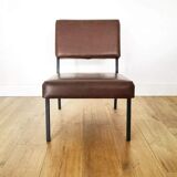 Driver of the 60s in brown skaï