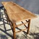 Banc-table de ferme esprit Nature