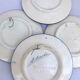 Lot of 4 hand-painted Spanish plates