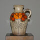 Ceramic vase flowers