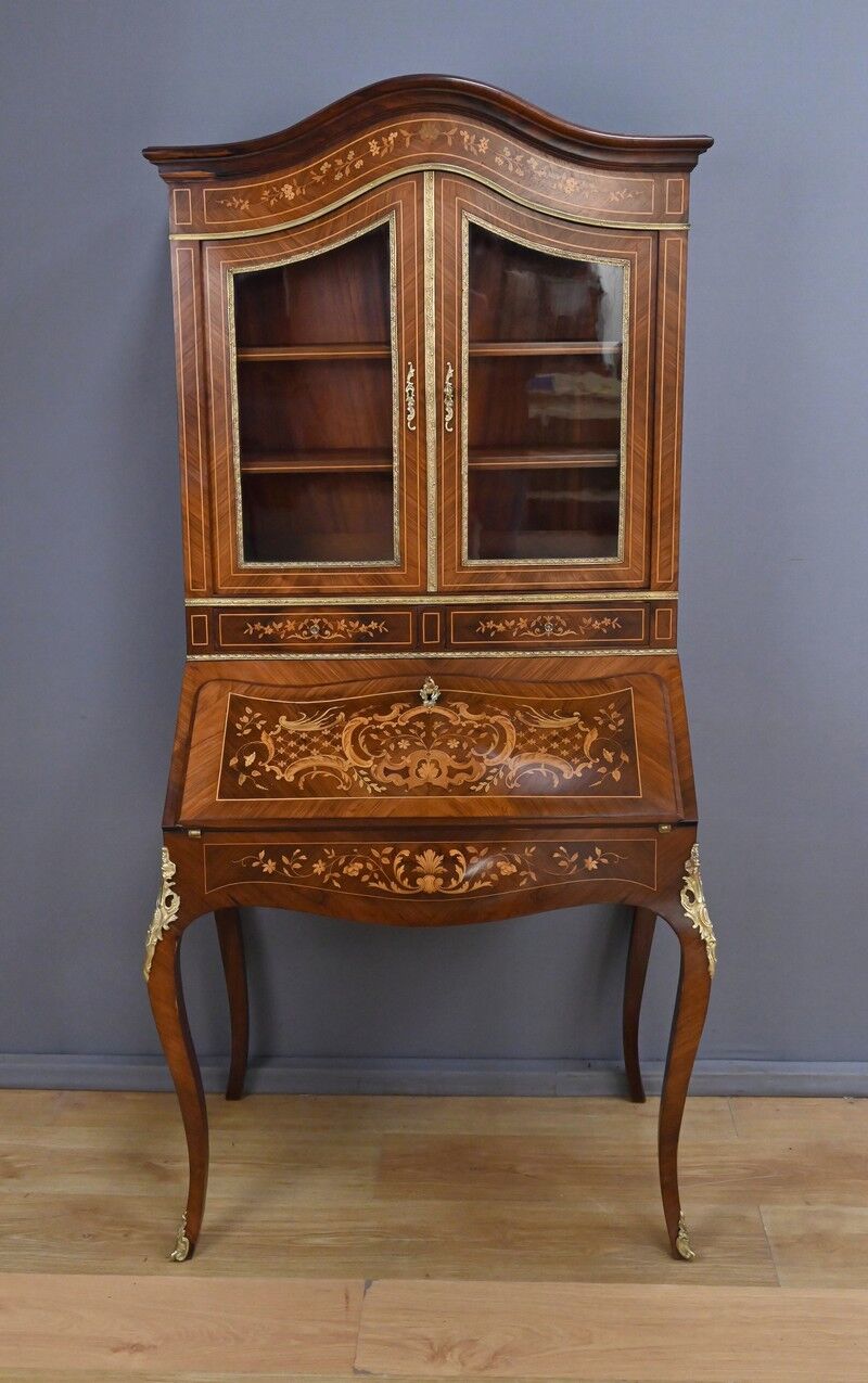 Writing desk in rosewood, Napoléon III period – 2nd half of the 19th century