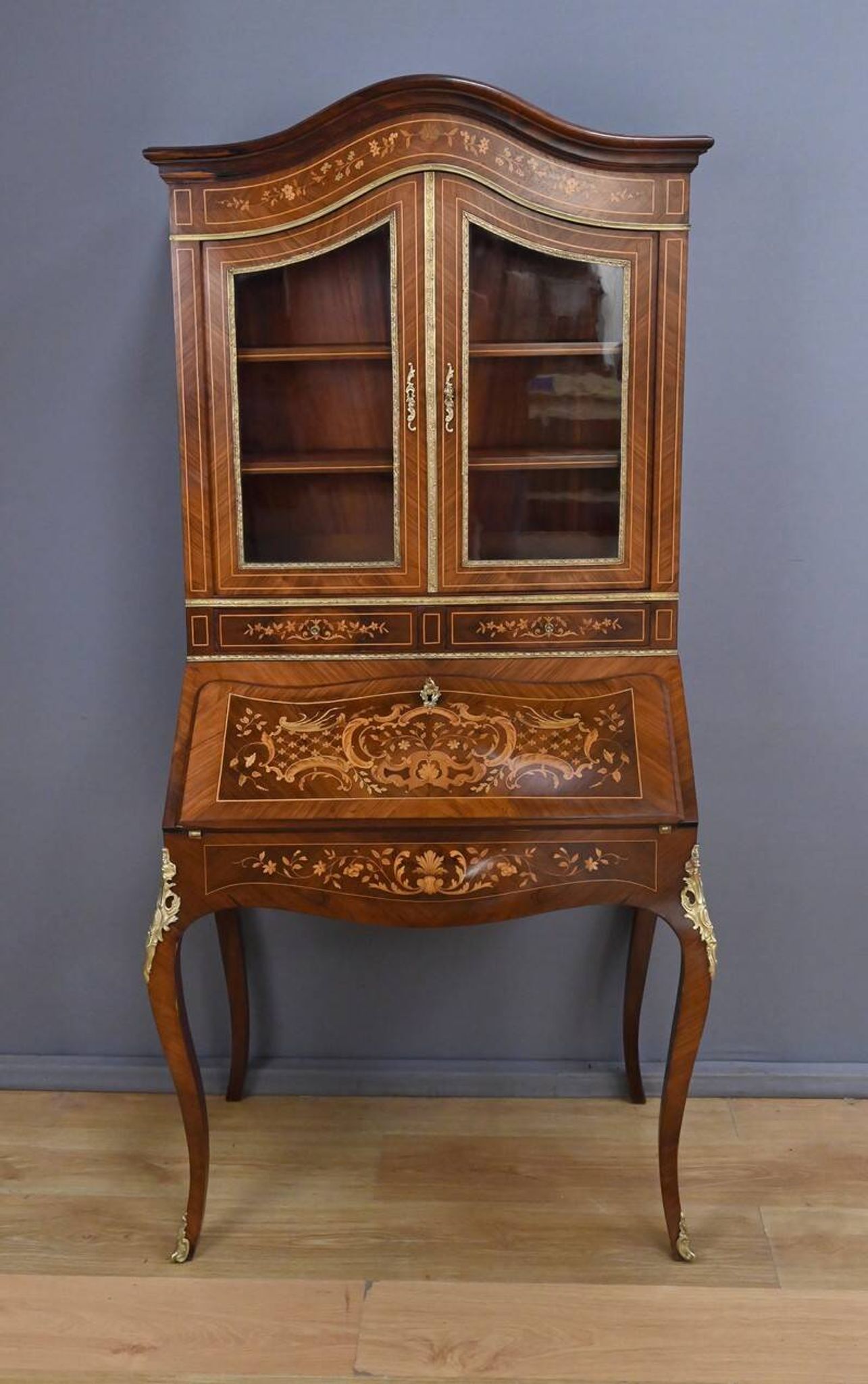 Bureau scriban en palissandre, époque Napoléon III – 2ème partie XIXe