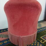 Pink toad chair