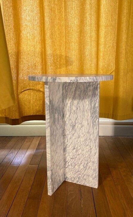 Cipollino marble side table