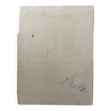 Geometric industrial drawing • 1903