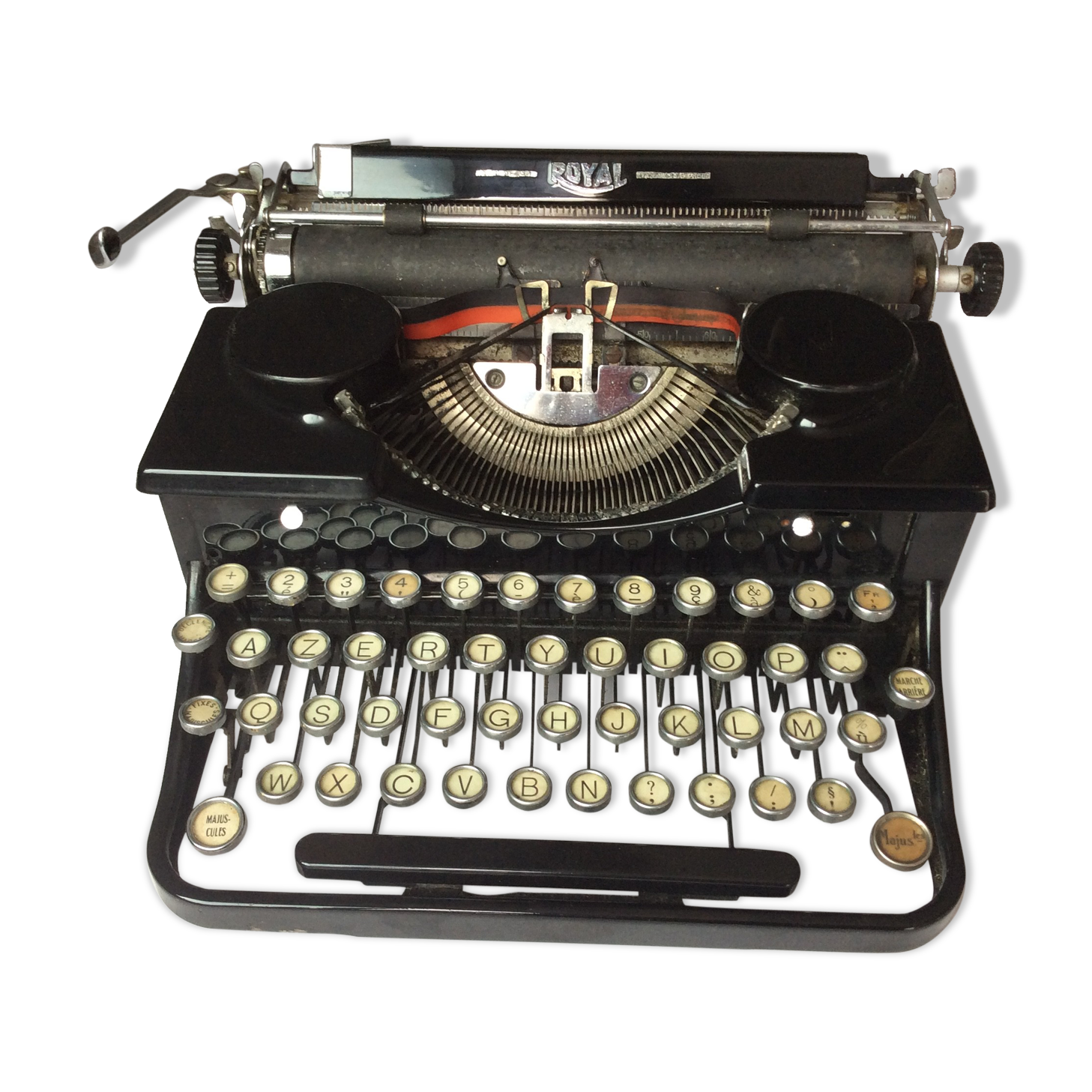 Former Royal portable typewriter