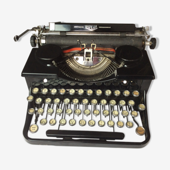 Former Royal portable typewriter