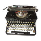 Former Royal portable typewriter
