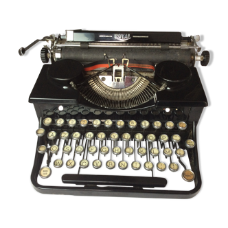 Former Royal portable typewriter