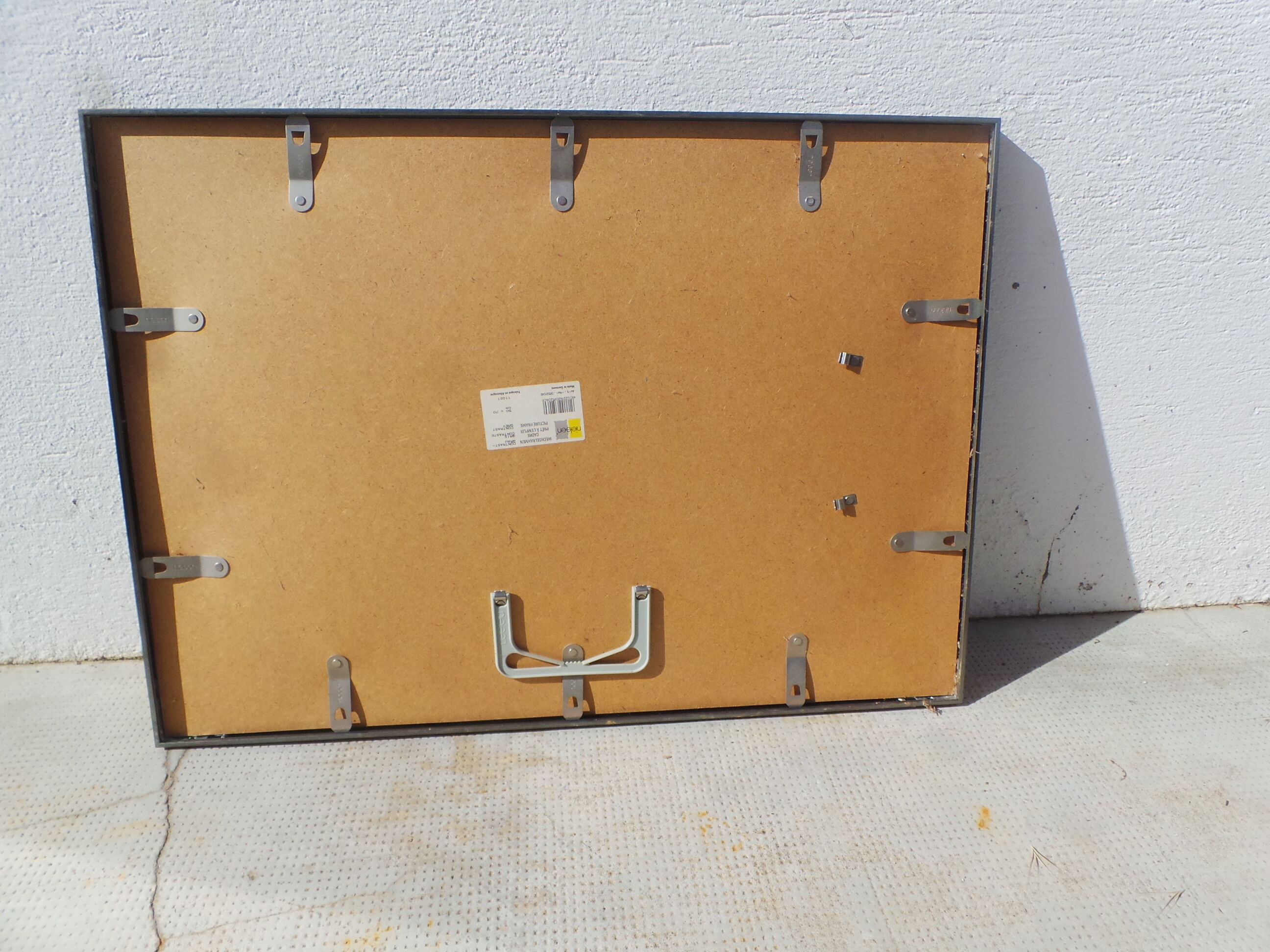 Photo under glass Georges Brassens Jacques Brel Ferré Jean Pierre Leloir