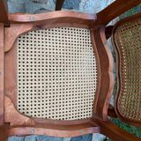 Caned chairs in Louis XV style
