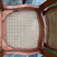 Caned chairs in Louis XV style