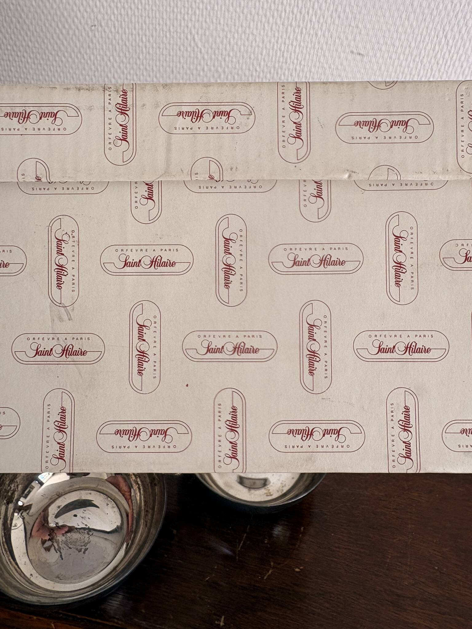 Mendiant Serviteur Plate Service Aperitif Silver-Plated Saint Hilaire