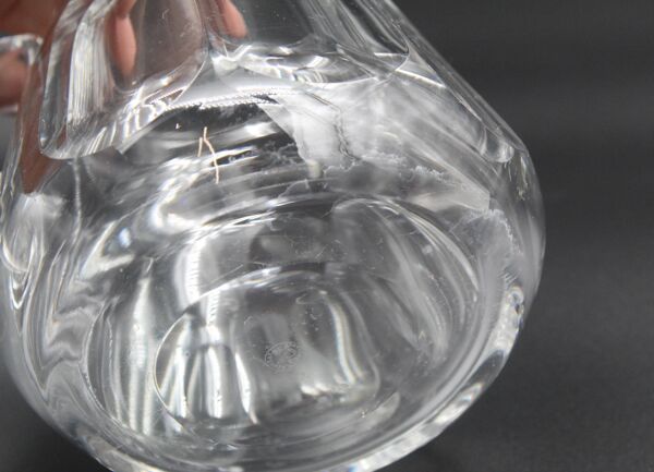 Broc à eau en cristal de Baccarat modèle Talleyrand Harcourt Pichet