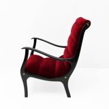 Ezio Longhi Mid-Century Modern Italian Mitzi Armchair for Elam, 1950s