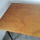 Refectory table Mullca metal and wood 1960