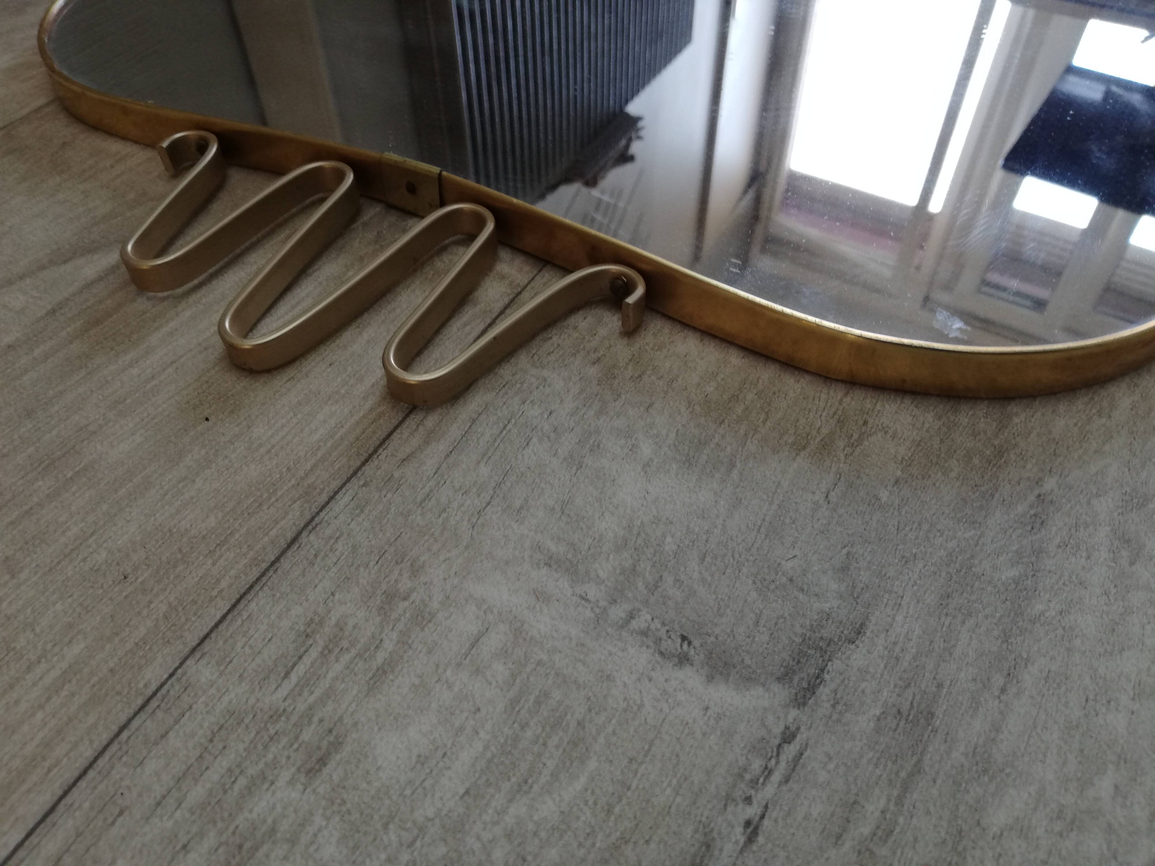 Asymmetric mirror free form 80x40cm