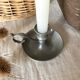 Tin thumb candle holder