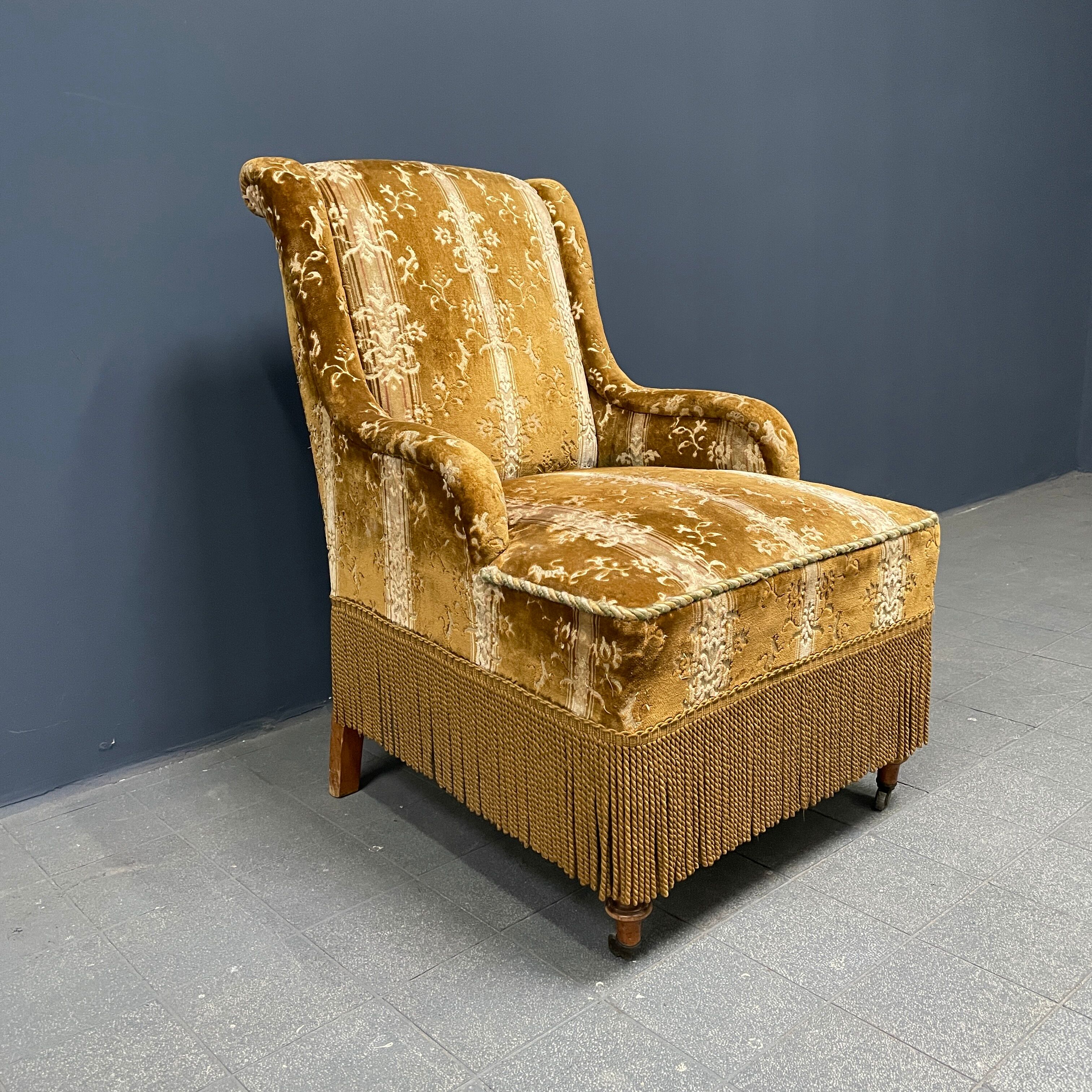 Set of two Victorian ladies armchairs from France 19th century