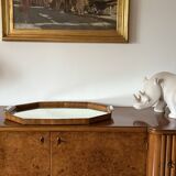 Great modern mirror tray, Brazil 1960s