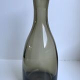 Decanter / pitcher in smoked glass 60s