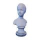 Buste de jeune fille en biscuit